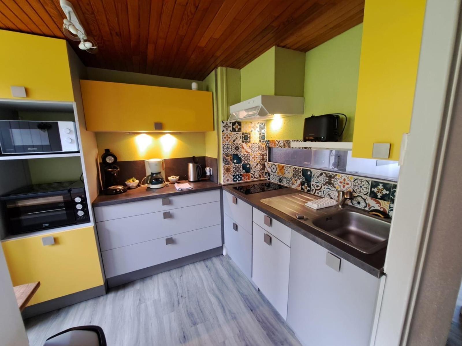 Appartement Duplex Avec Vue Sur Le Sancy Et Garage Couvert Murat-le-Quaire Kültér fotó